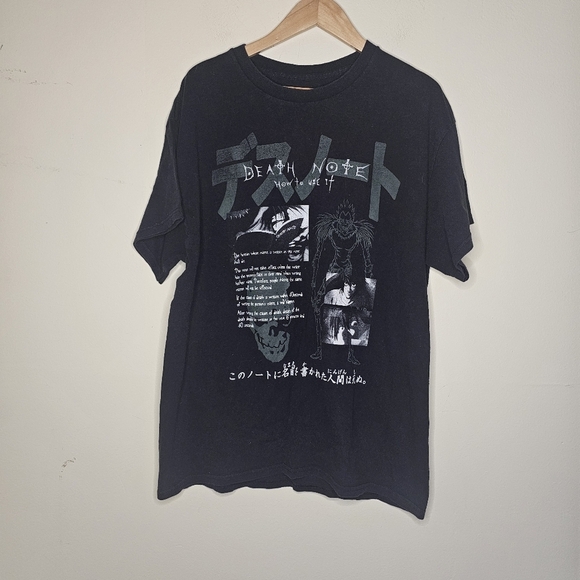Death Note Graphic Tee T-Shirt Size Large - Picture 4 of 7